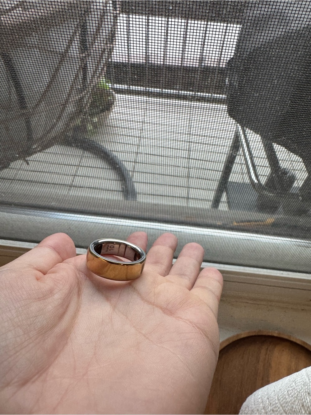 Oura Ring | Gold | Size 10 | Fourth Generation - Picture 4 of 10